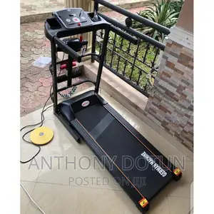 2.5hp German Machine Treadmill With Massager and Dumbbell