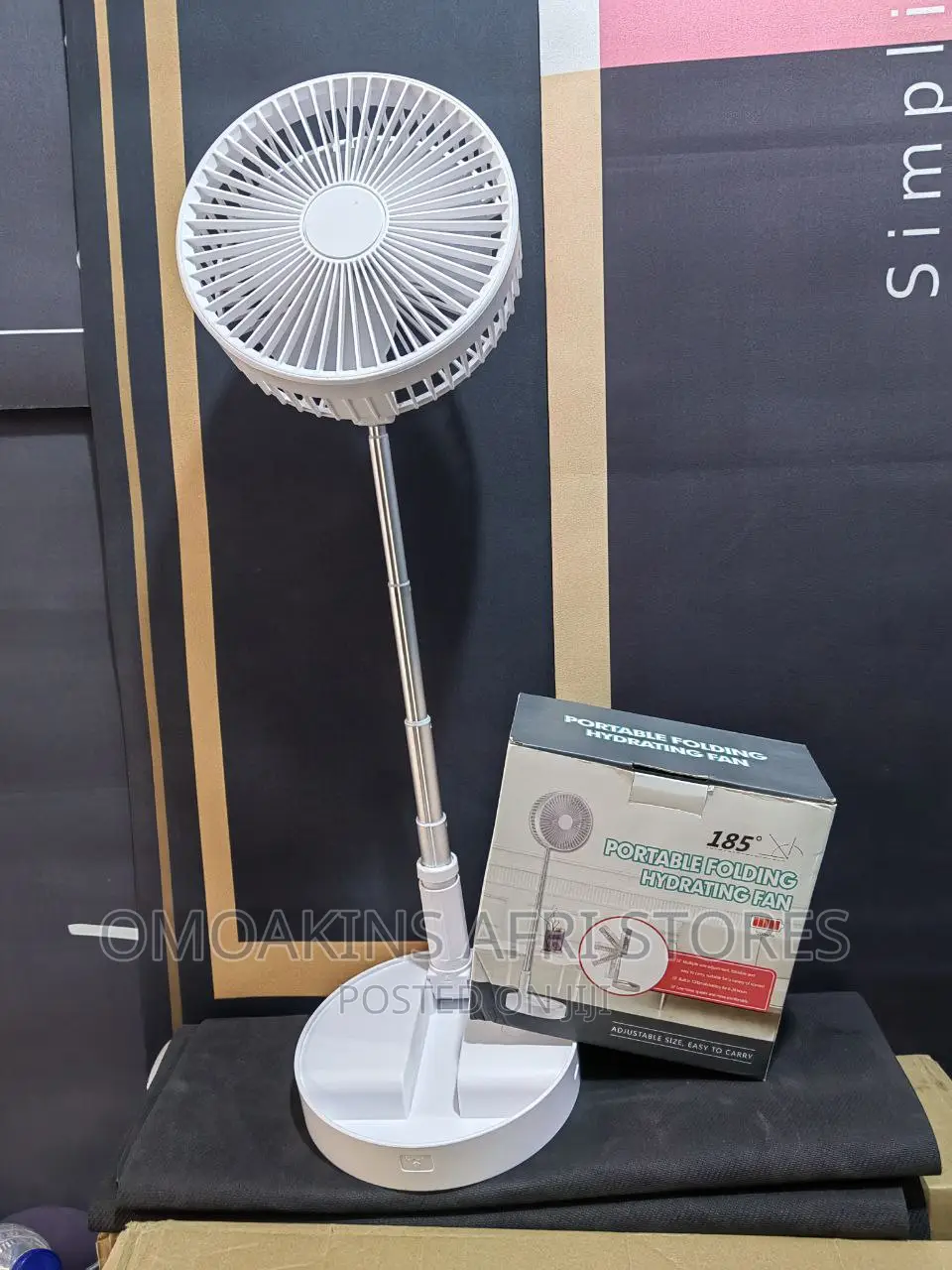 Rechargeable Folding Fan- Get