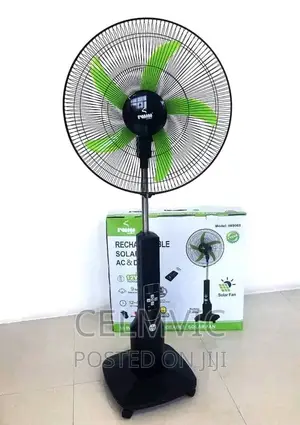 Solar Fan Rechargeable