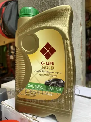 G Life Fully Synthetic Engine Oil Sn Gold Sae 5W20 1liter