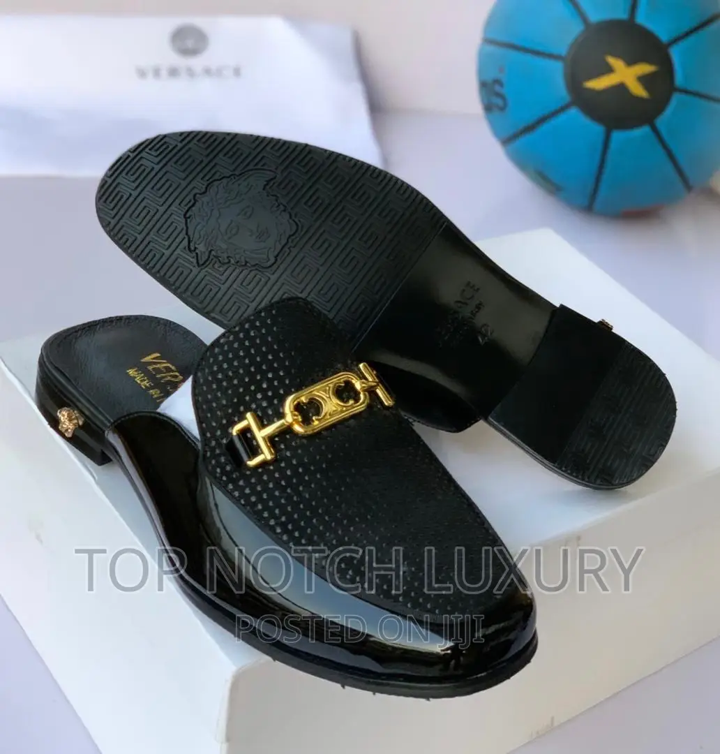 Original Versace Men Half Shoe