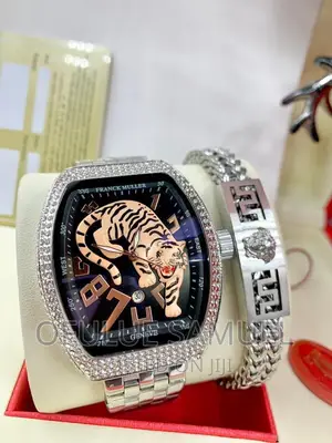 Frankmuller Tiger Face Wristwatch