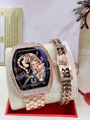 Frankmuller Tiger Face Wristwatch