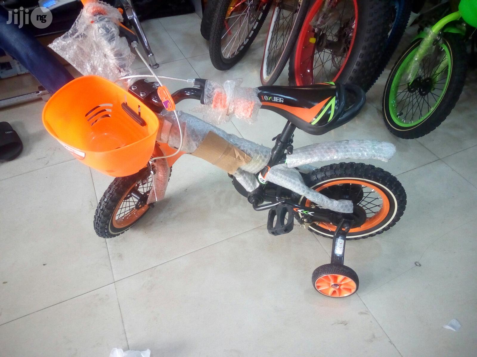 Children Cycling Bicycle.