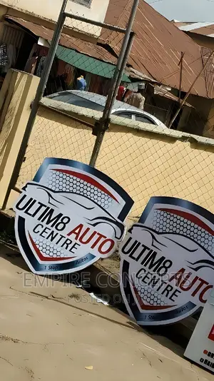 Logo Signage With LED Light