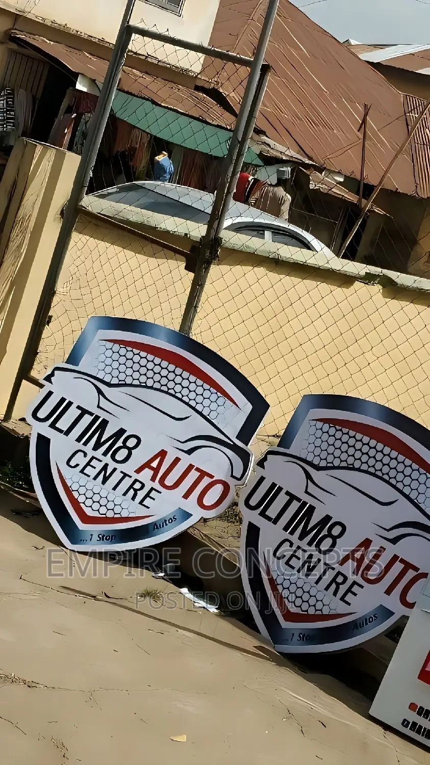 Logo Signage With LED Light