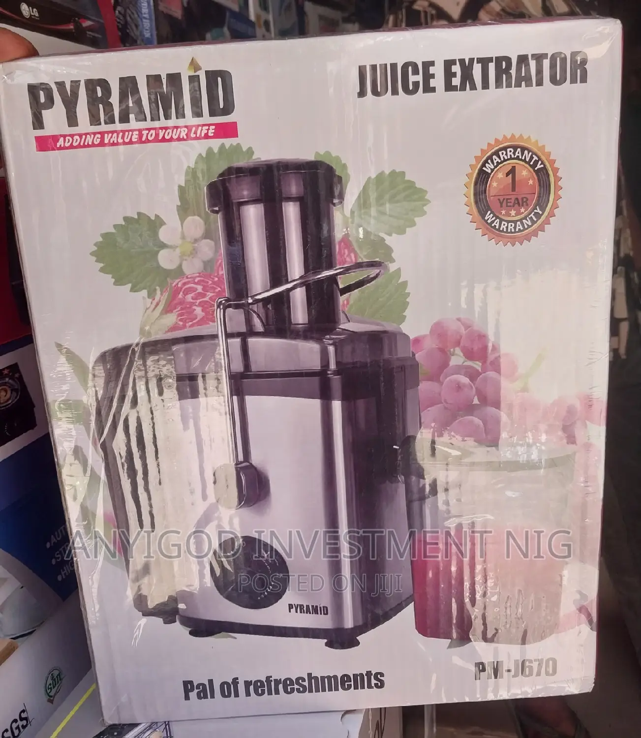 Pyramid Juice Extractor