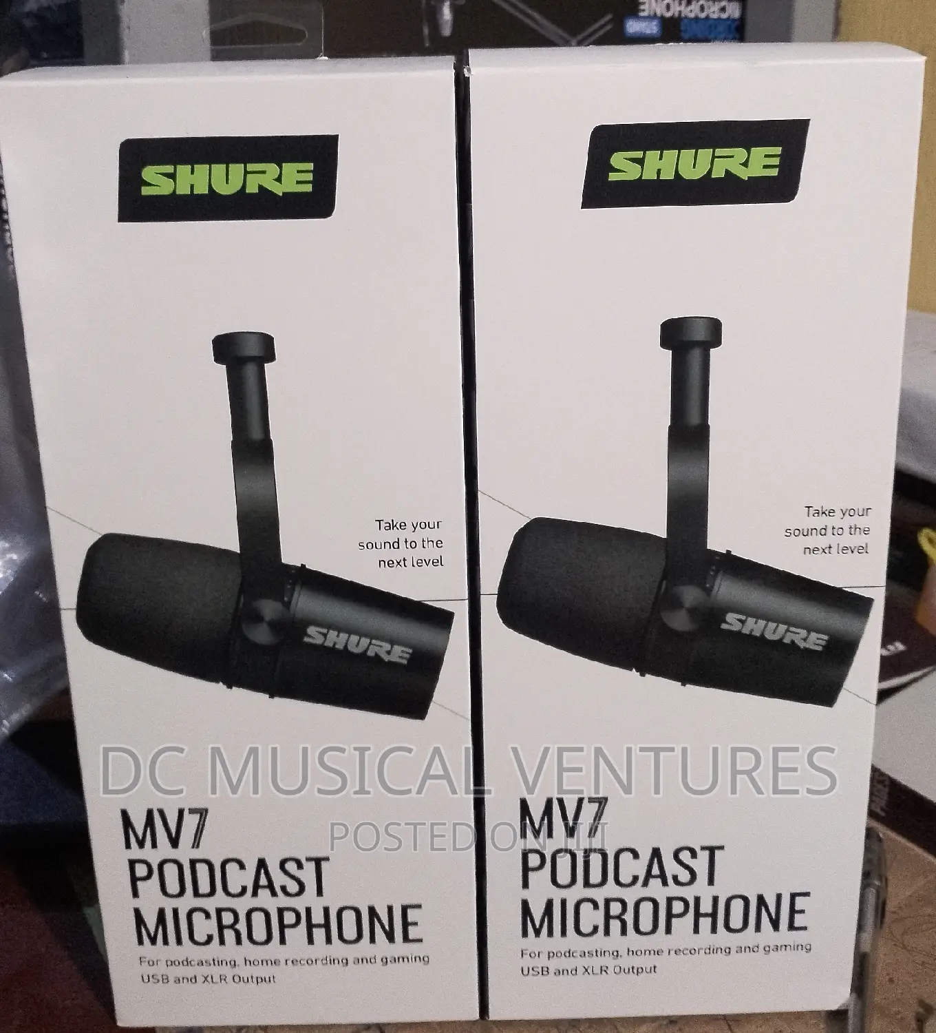 Shure Mv7 Podcast Microphone