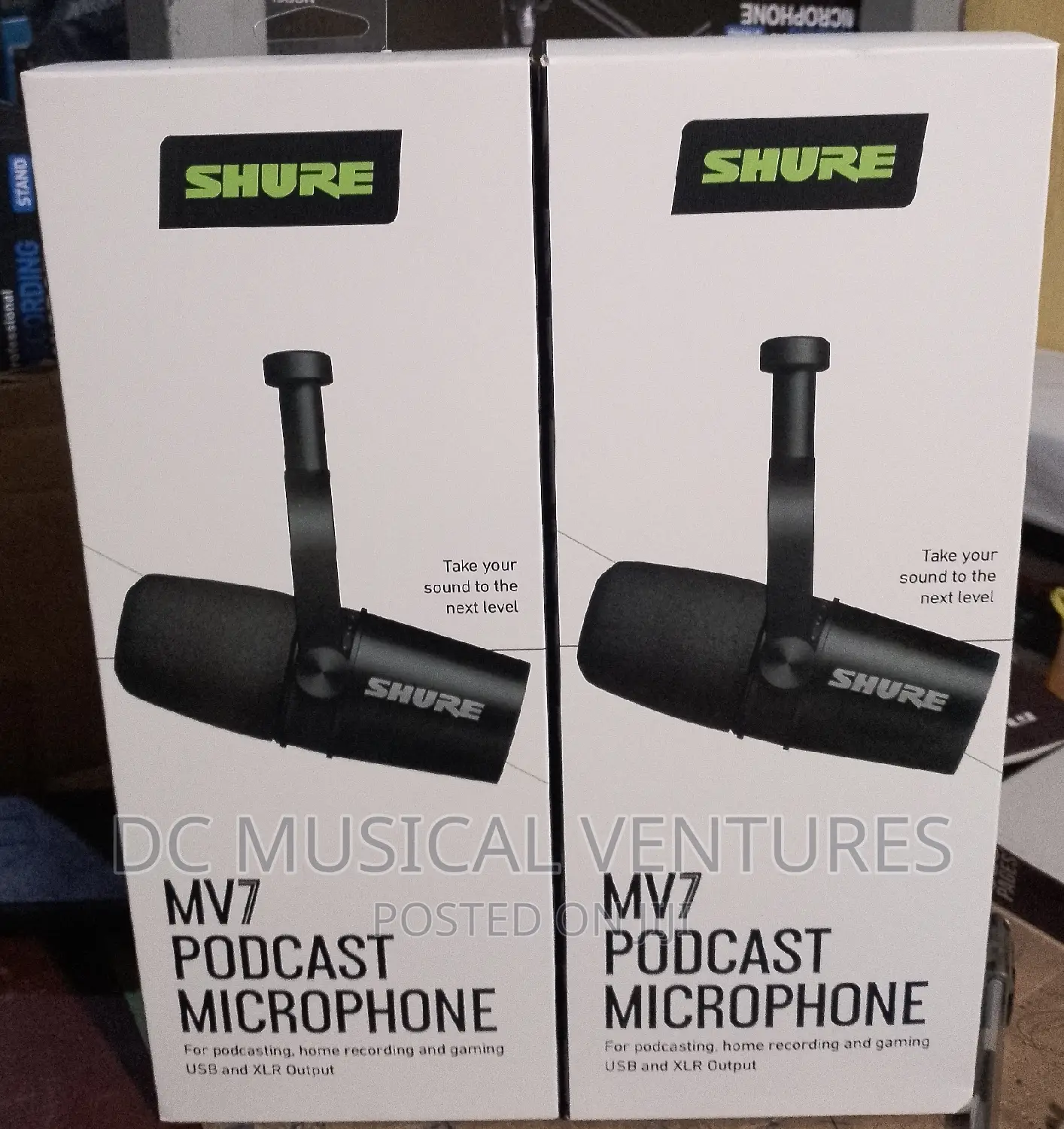 Shure Mv7 Podcast Microphone