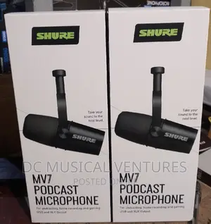 Shure Mv7 Podcast Microphone