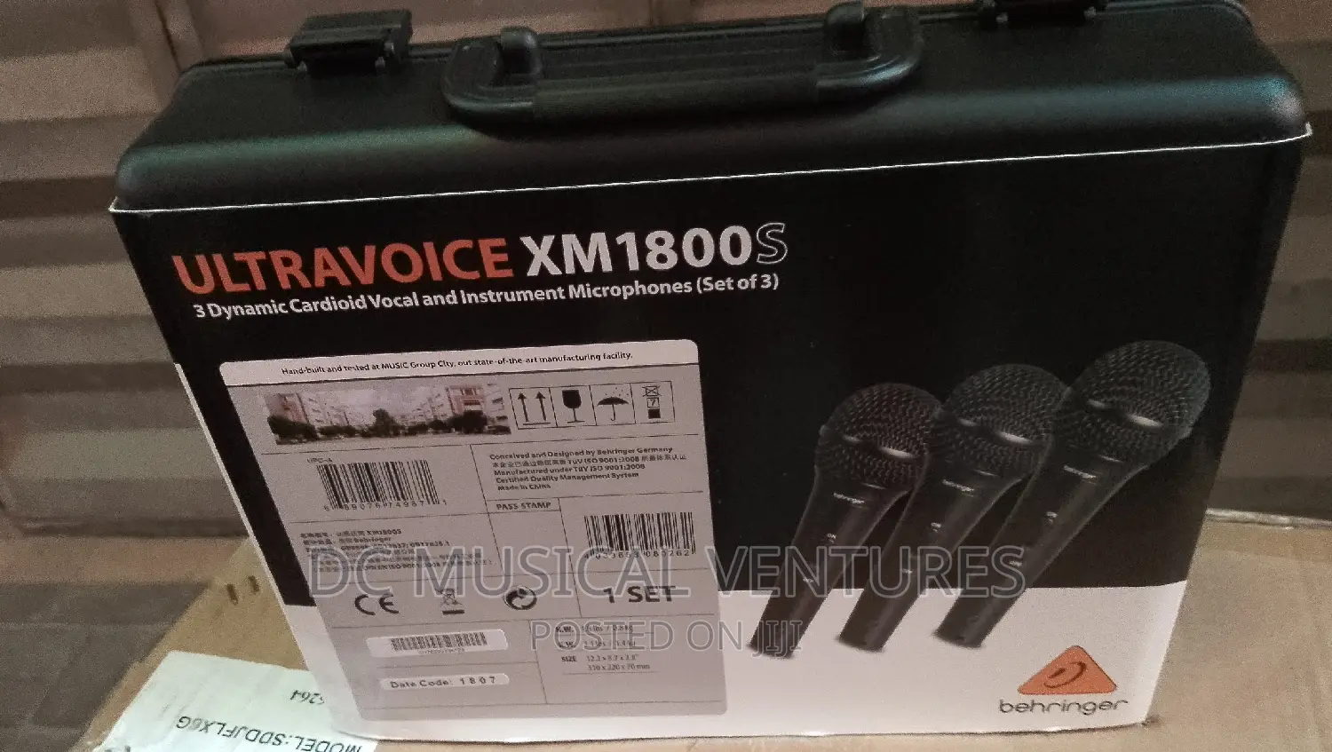 Behringer Wired Microphone Xm1800s