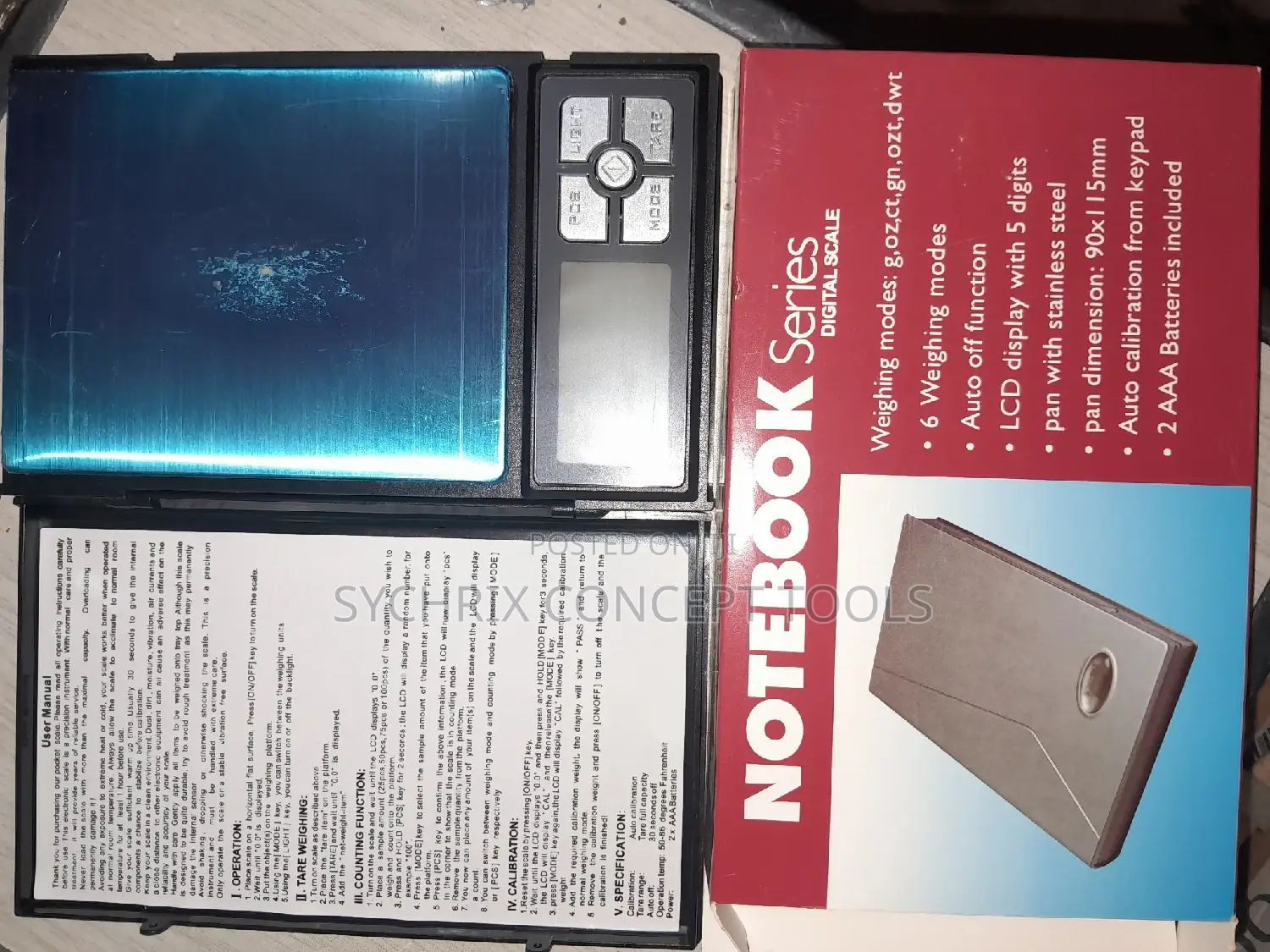 Pocket Scale , Jewellery Scale