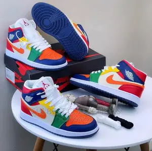 New_ *Nike Air Jordan 1 Low Mid Se Multi Colored Snks•*