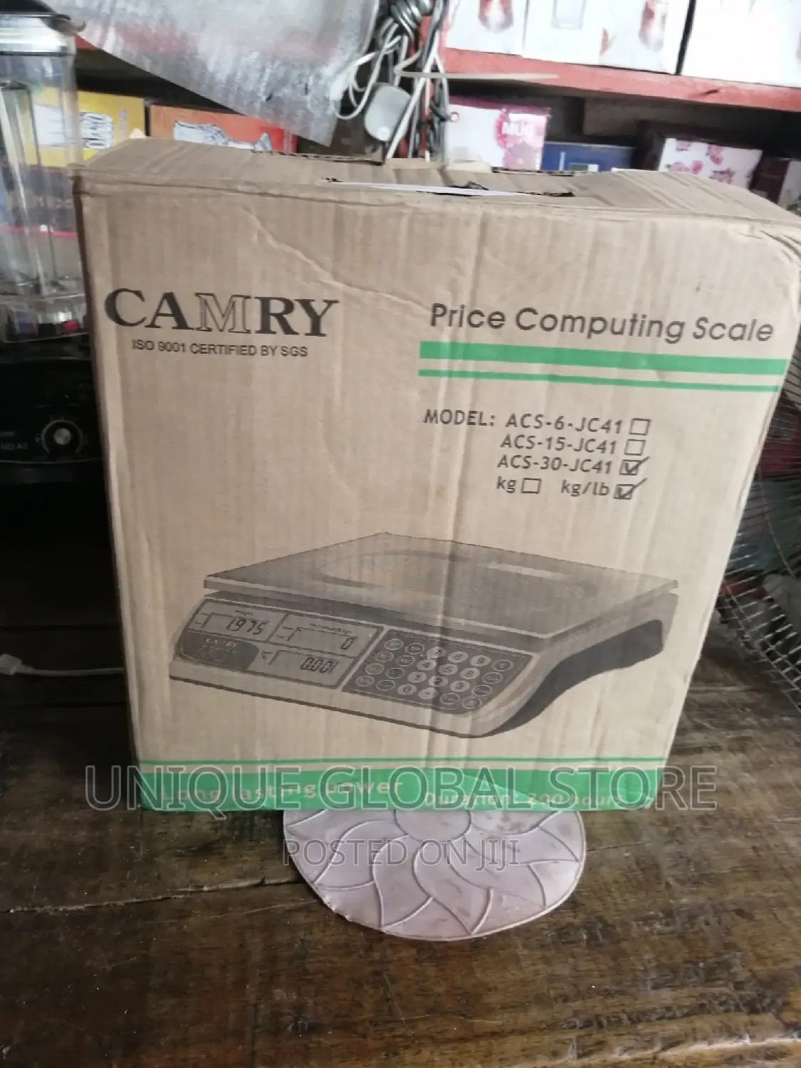 Camry Digital Scale - 30 Kg
