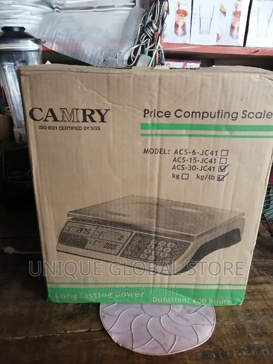 Camry Digital Scale - 30 Kg