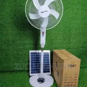 Solar Fan AC and DC With Separate Panel