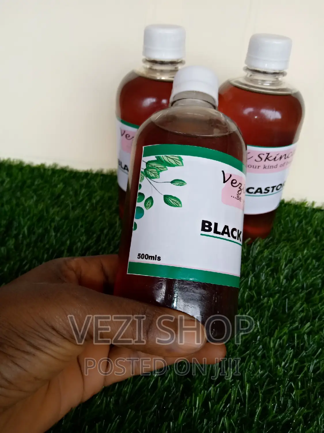 500ML Black Castor Oil (Coldpressed)