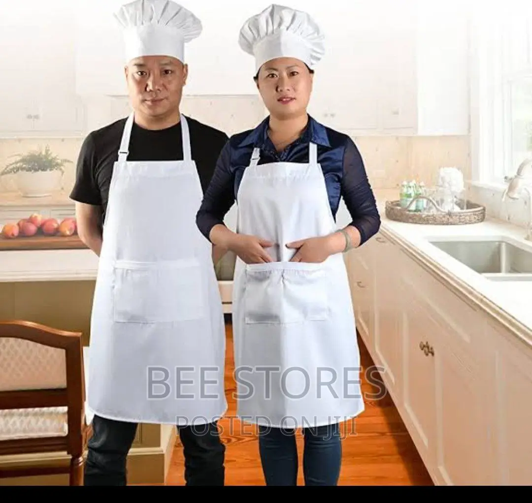 Kitchen Apron With Cap