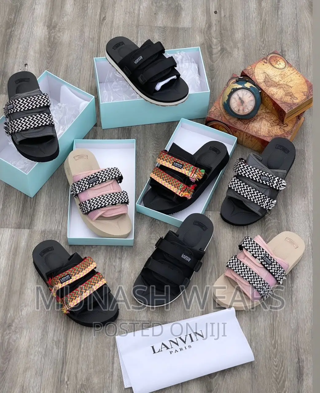 Luxury Lanvin Slide