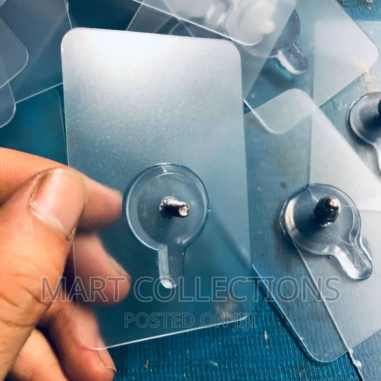 Adhesive Screw Hook Wall Screw Hook 2pcs