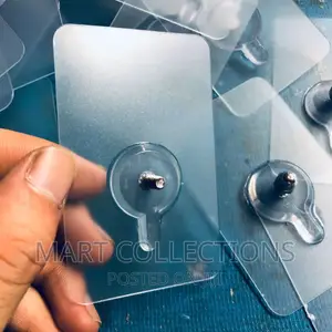 Adhesive Screw Hook Wall Screw Hook 2pcs