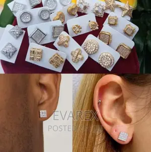 Non Tarnish Men Stud Earring