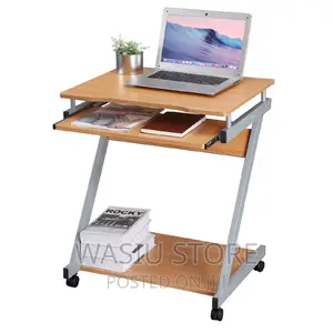 Z Shaped Laptop Table With Drawer