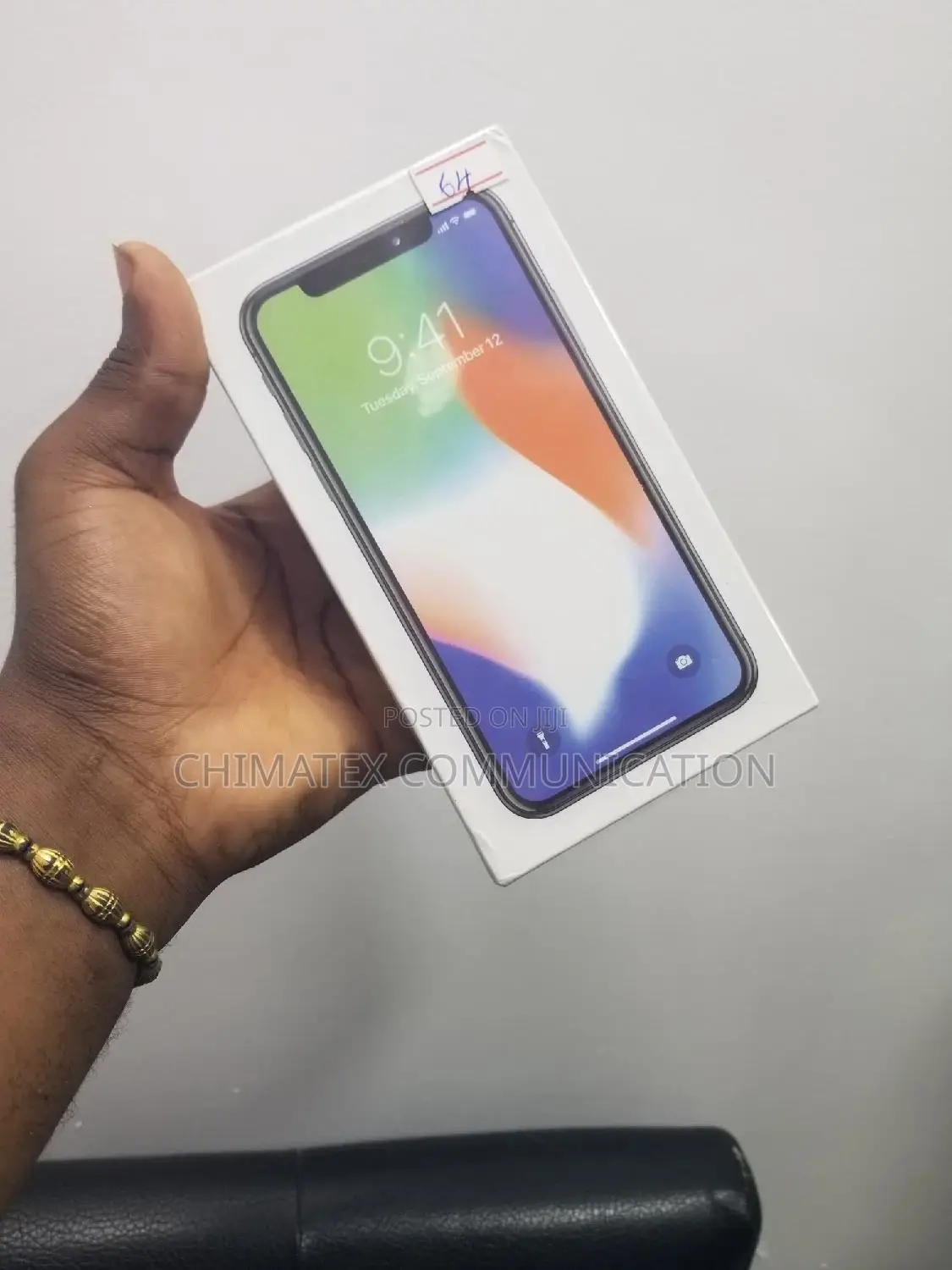 New Apple iPhone X 64 GB Silver