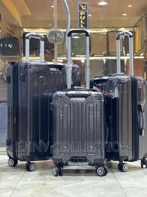 Set of 3 Rubber Smart Luggage Box