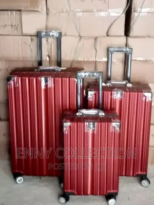 Set of 3 Aluminum Luggage Box