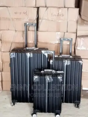 Set of 3 Aluminum Luggage Box