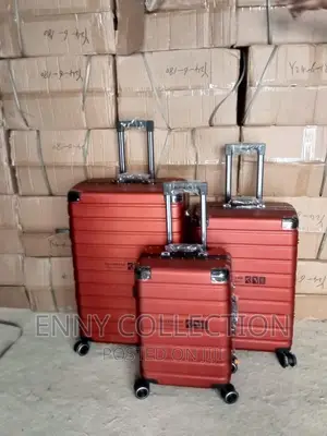 Set of 3 Aluminum Luggage Box