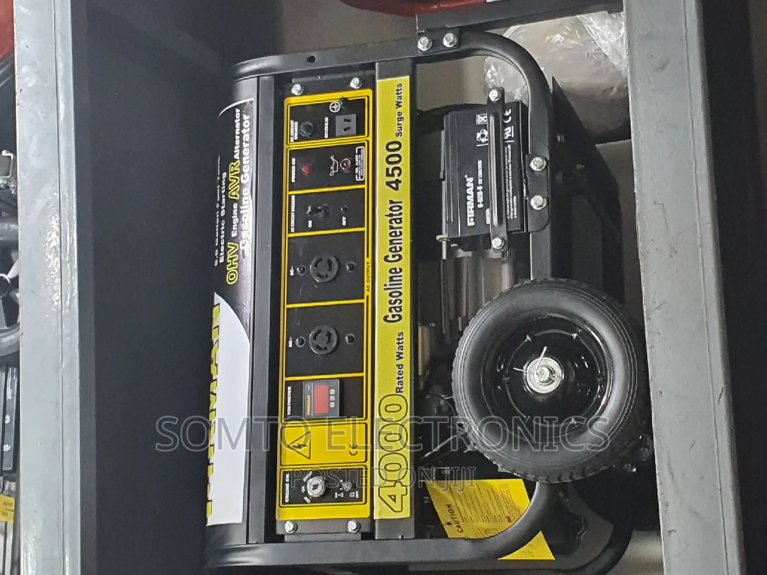 4.5kva Original Fireman Generator With 100%Copper Coir