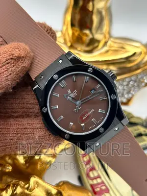 Original HUBLOT Rubber Strap Watch Available in Store