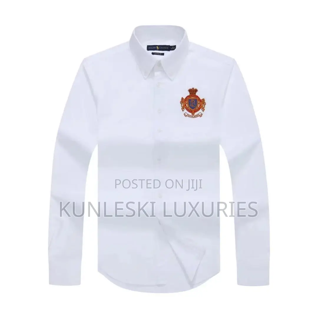 Polo Ralph Lauren Badge Long Sleeve Shirt Collections in Lagos Island ...