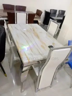 Top Quality Four Seater Mable Dining