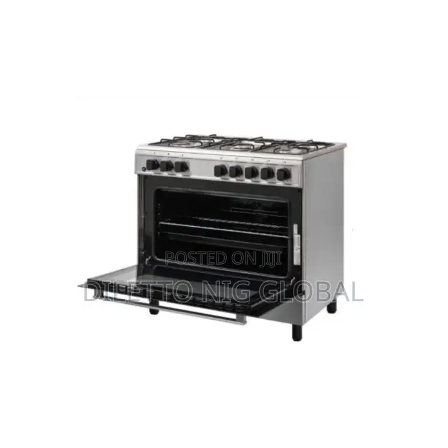 Electra 5 Burner Gas Cooker With Oven 90×60cm