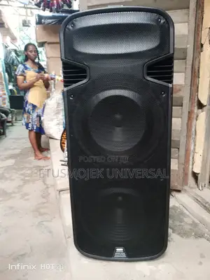 Matushi 15inches Rechargeable Double Speaker