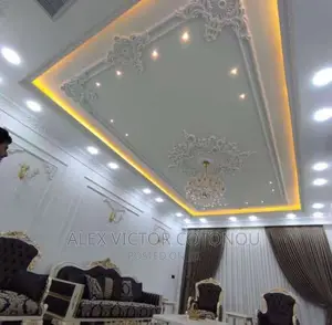 Pop Installation, Wall Screeding And Inside Decorations