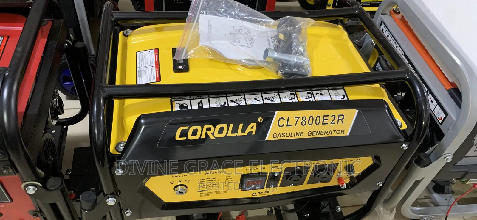 3.5kva Corolla Gasoline Generator