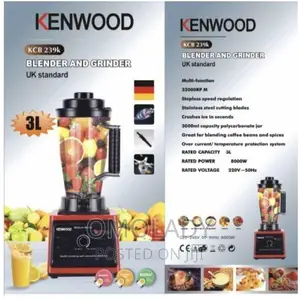 Kenwood Single Cup 3l Heavy Duty Blender - 8000w - KCB-