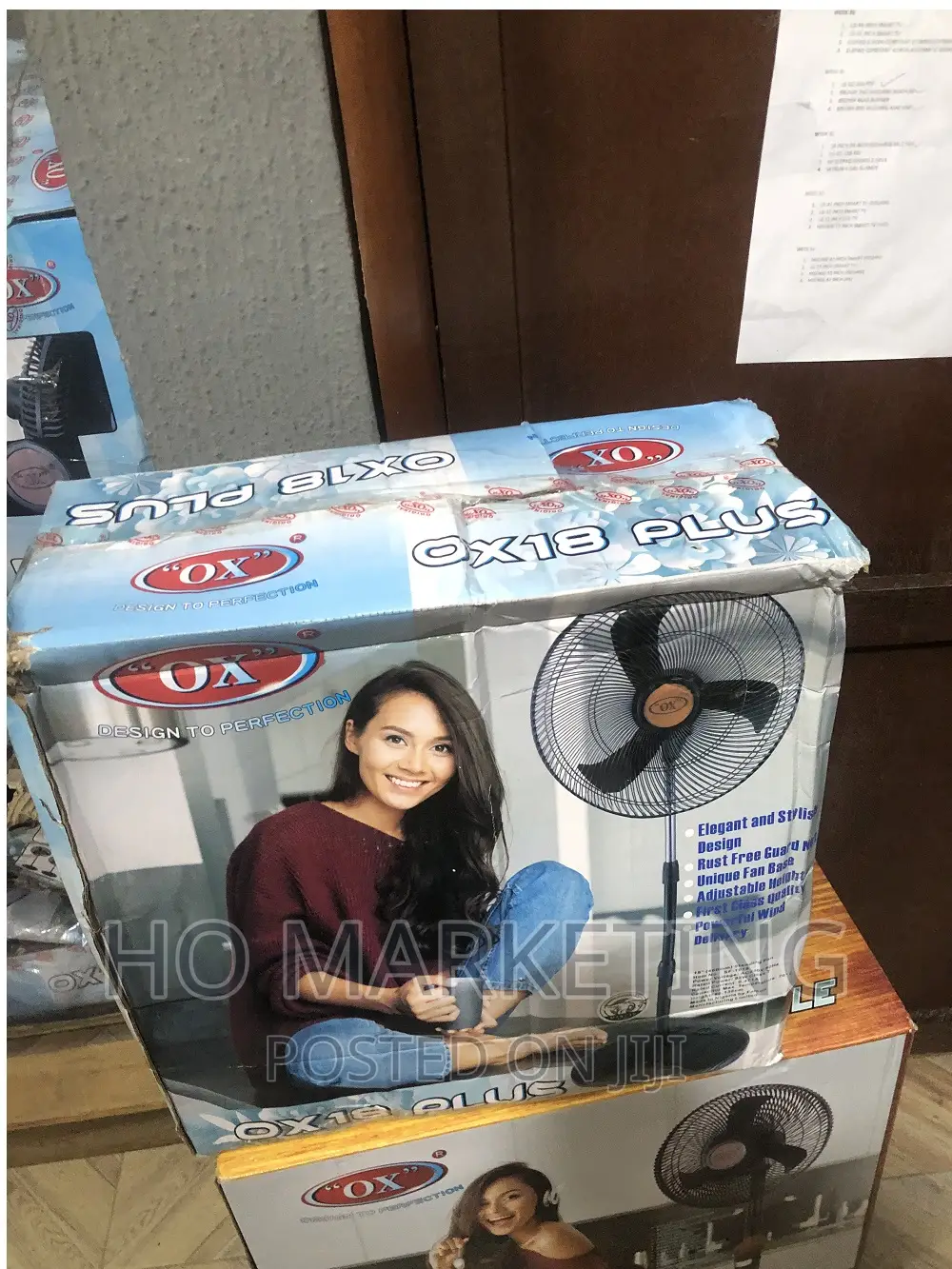 Ox 18 Plus Standing Fan -Advanced Technology