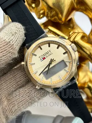 Original TOMMY JEANS Rubber Strap Watch Available in Store