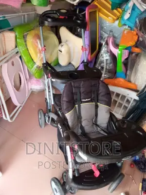 Uk Neatly Used Extremely Double Stroller/Twins Stroller