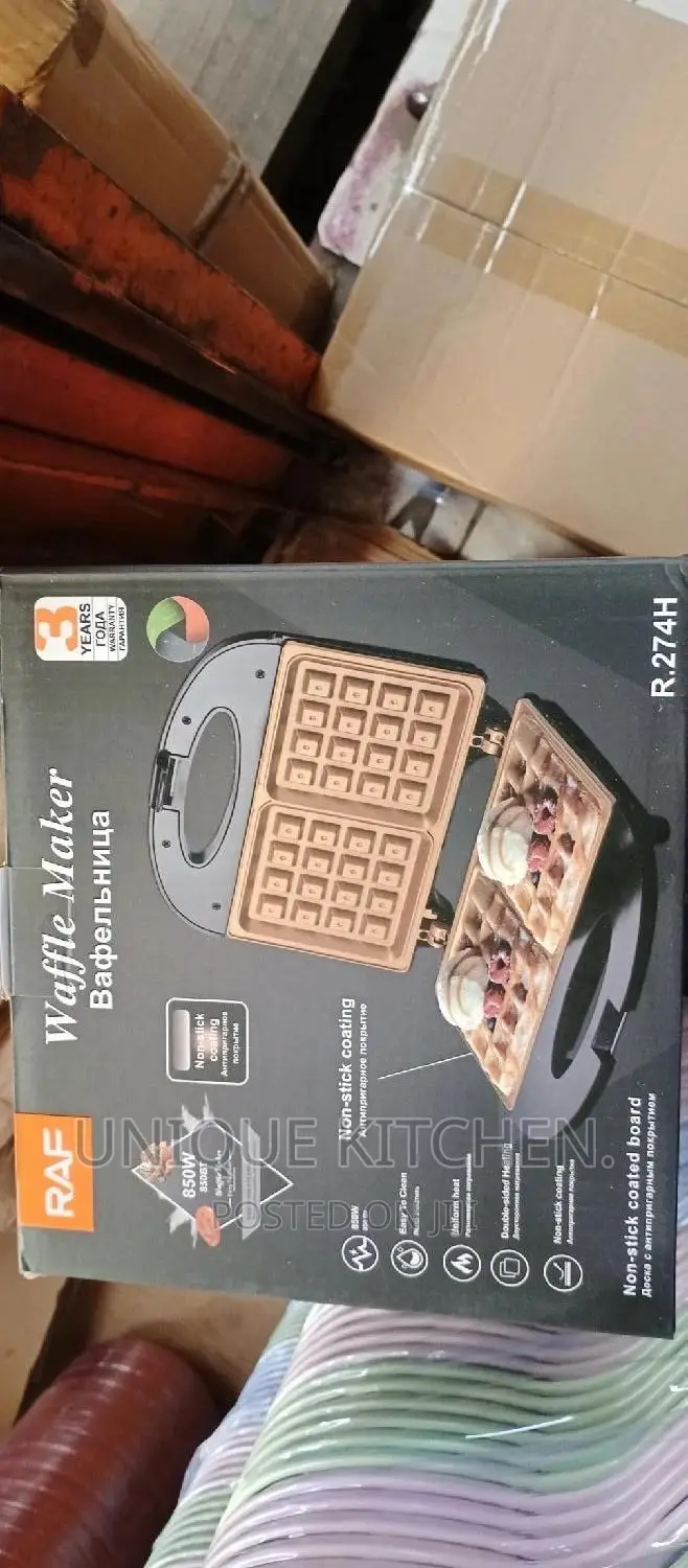 850 Watts Raf Waffle Maker