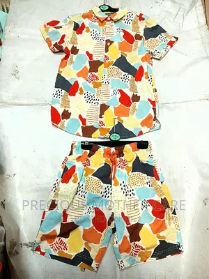 Uk Teenagers Vintage Shirt and Short