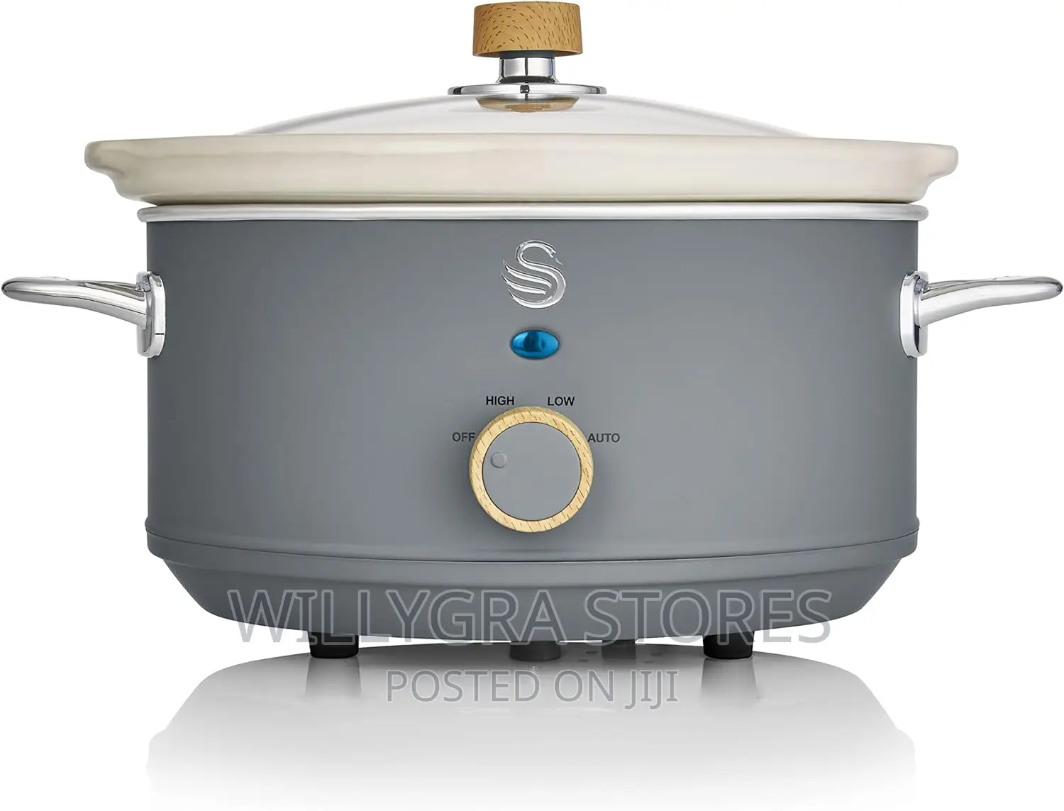 Swan Nordic-style Slow Cooker With Removable Ceramic Pot