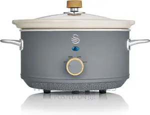 Swan Nordic-style Slow Cooker With Removable Ceramic Pot