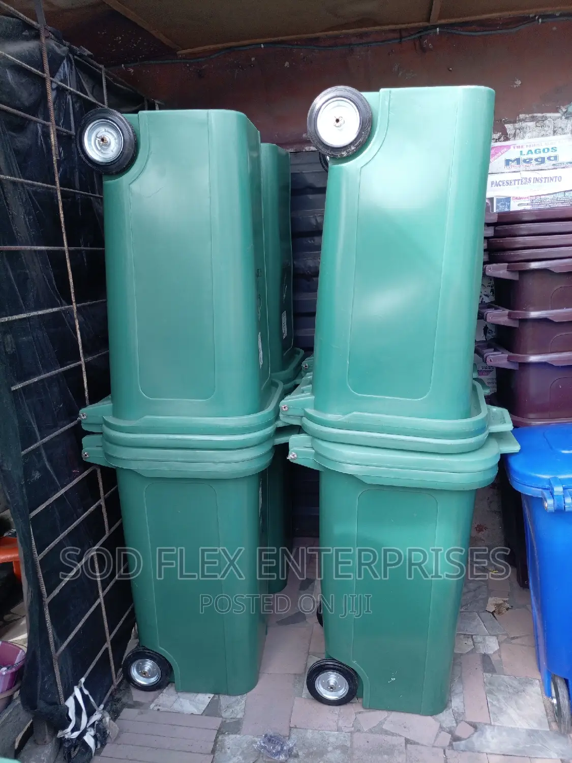 240 Liters Geepee Rubber Waste Bin