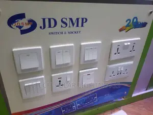 All Sizes and Colours of JD SMP Switches and Sockets